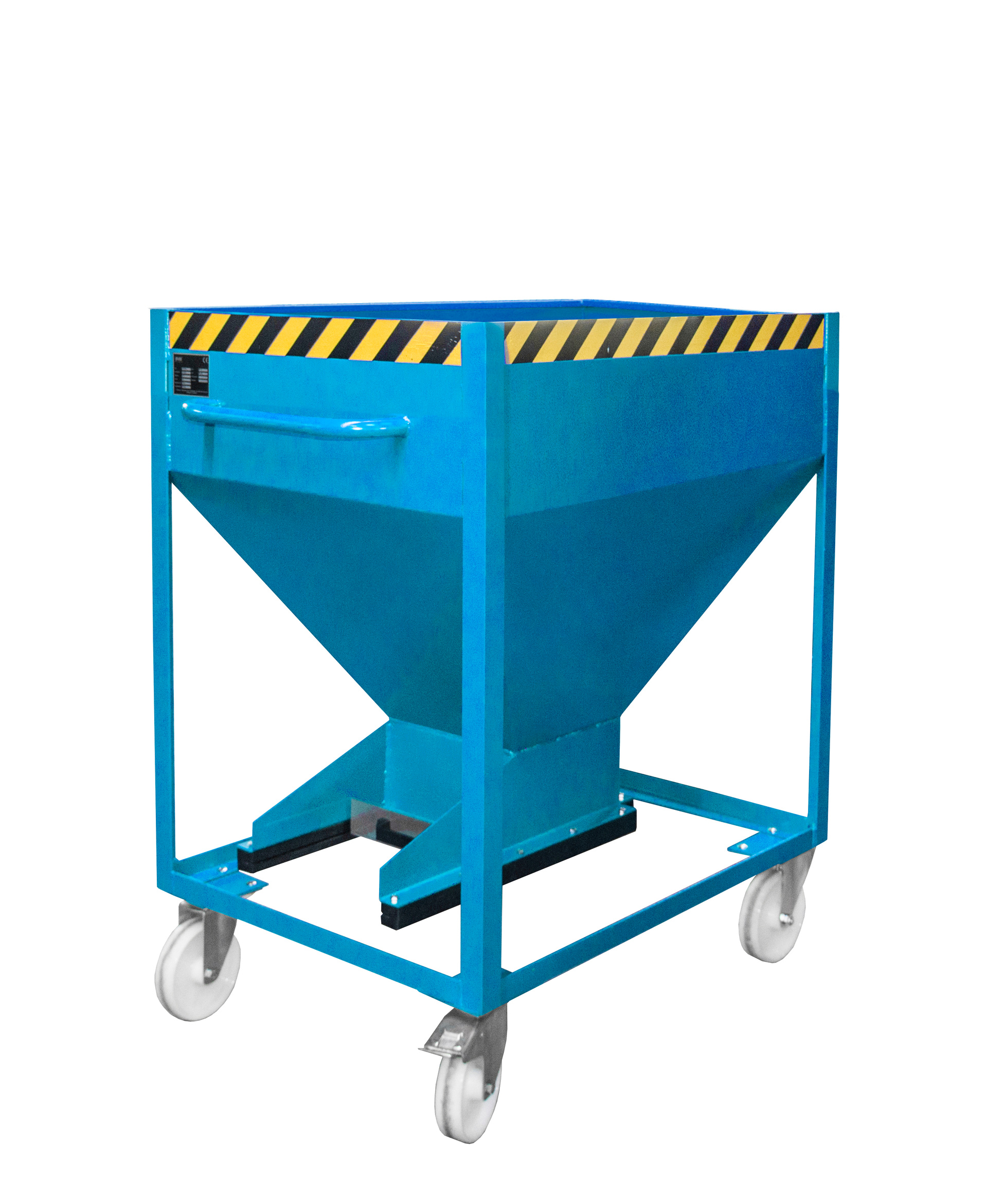 Silobehälter Typ SR-D RAL 5012 Lichtblau